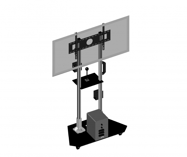 FLOOR STAND 65-85 INCH (DSM-FLT-ST-85"-F)