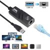 PVTEC USB 3.0 to Ethernet Adapter Network Wired Cable Gigabit RJ45 LAN Converter - Lightning 10/100/1000Mbps Compatible with Laptop PC Desktop - Image 3