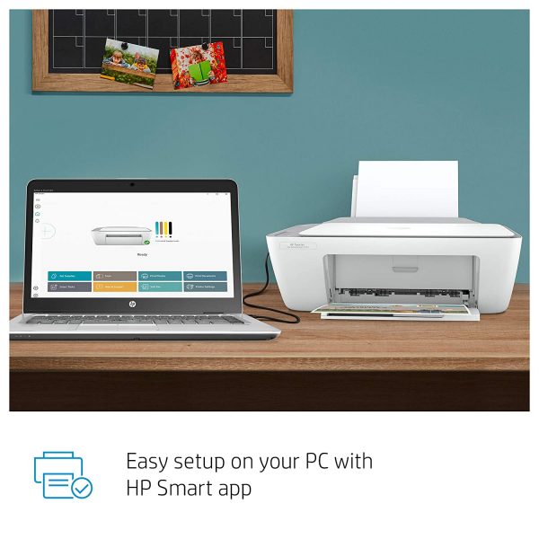 HP Deskjet 2332 Colour Printer, Scanner and Copier for Home/Small Office, Compact Size, Reliable, Easy Set-Up Through HP Smart App On Your Pc Connected Through USB - Image 6