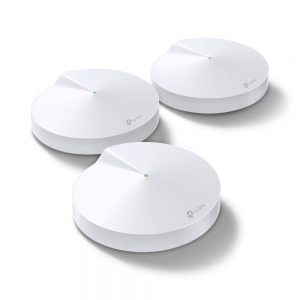 TP-Link Deco M9 Plus AC2200 Smart Home Mesh Wi-Fi System, Qualcomm Quad-Core Processor, Wi-Fi Booster, Antivirus and Parental Controls Router (Pack of 3)