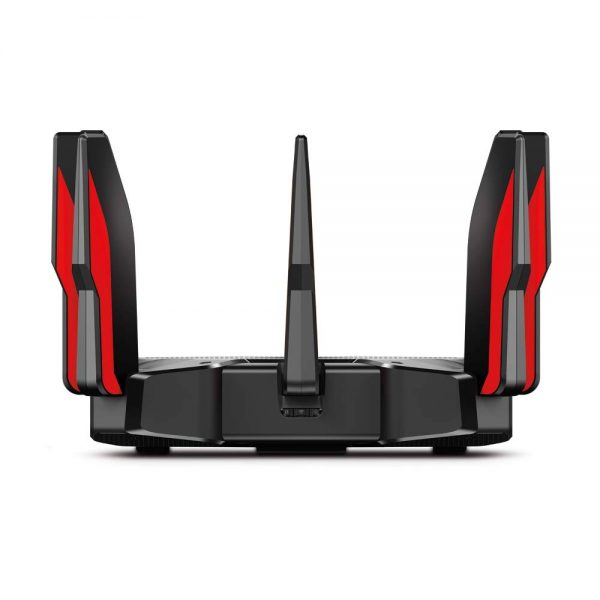 TP-Link AC5400 Tri Band Gaming Router – MU-MIMO, 1.8GHz Quad-Core 64-bit CPU, Game First Priority, Link Aggregation, 16GB Storage, Airtime Fairness, Secured WiFi, Works with Alexa (Archer C5400X) - Image 3