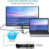 PVTEC Type-C to HDMI 5 in 1 Adapter (Type C(Thunderbolt 3) Converter with HDMI 4K, 2 USB 3.0 Ports, USB C Power Charging, 1000M Gigabit Ethernet) - Image 3