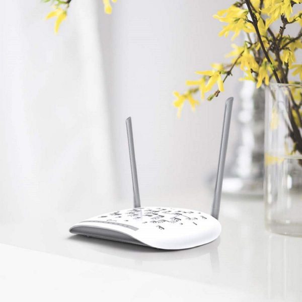 TP-LINK TD-W8961N Wireless N300 ADSL2+ Wi-Fi Modem Router, 2x 5dBi Omni directional Fixed antennas, Input ISPs supported- BSNL, MTNL, Tata Indicom (RJ-11 Port) - Image 4