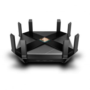 TP-Link Archer AX6000 Next-Gen WiFi 6 Gigabit Dual Band Wireless Cable 6000Mbps, 8 Gigabit LAN Ports, Ideal for Gaming Xbox/PS4/Steam &4K/8K Streaming - Works with iPhone 11, Router