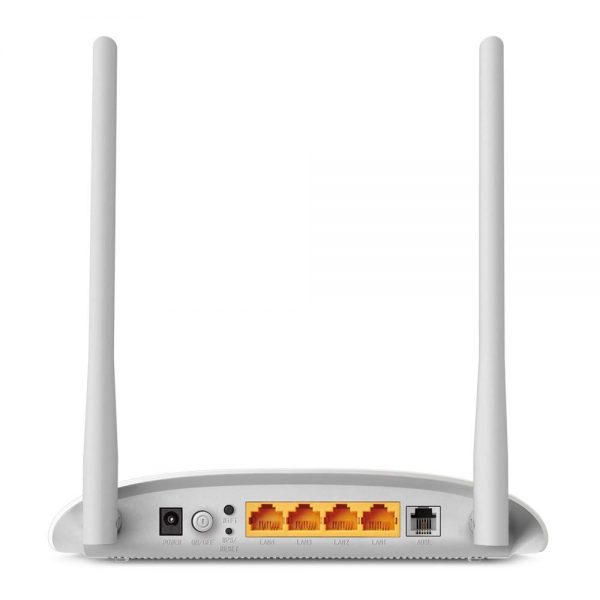 TP-LINK TD-W8961N Wireless N300 ADSL2+ Wi-Fi Modem Router, 2x 5dBi Omni directional Fixed antennas, Input ISPs supported- BSNL, MTNL, Tata Indicom (RJ-11 Port) - Image 3