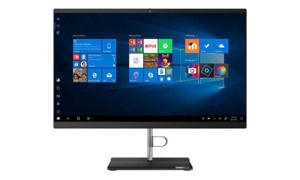 Lenovo V30a Business All in One Desktop (10th Gen Intel Core i3/4GB RAM/1TB HDD/21.5 inch FHD Display/Dos/DVD/WiFi//Black) 3Years Warranty