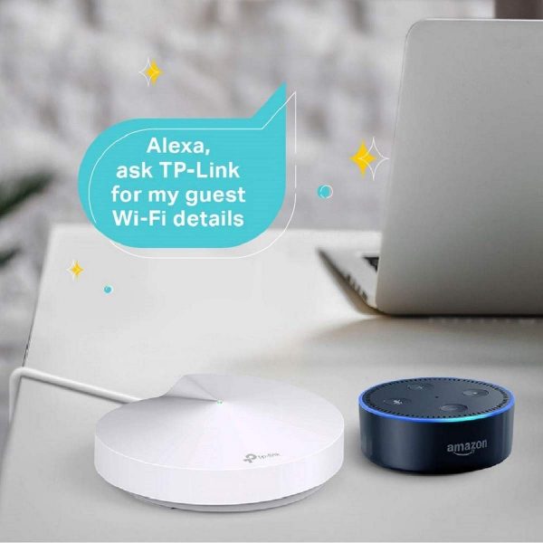 TP-Link Deco M9 Plus AC2200 Smart Home Mesh Wi-Fi System, Qualcomm Quad-Core Processor, Wi-Fi Booster, Antivirus and Parental Controls Router (Pack of 3) - Image 3
