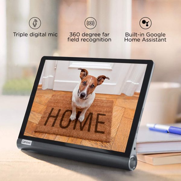 Lenovo Yoga Smart Tablet with The Google Assistant 25.65 cm (10.1 inch, 4GB, 64GB, WiFi + 4G LTE), Iron Grey - Image 4