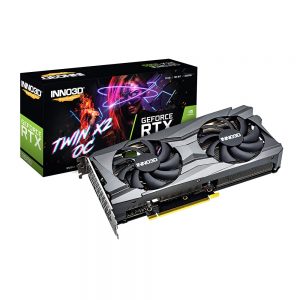 Inno3D GEFORCE RTX 3060 Twin X2 OC 12GB GDDR6 192-bit I PCI-E 4.0 X16 I Gaming Graphic Card - N30602-12D6X-11902120H