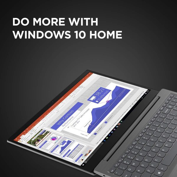 Lenovo V15 AMD 15.6-inch FHD Thin and Light Laptop (AMD Athlon Silver 3050 U/ 4GB RAM/ 1TB HDD/ Windows 10 Home/Integrated AMD Radeon Graphics/ Iron Grey/ 1.85 kg), 82C700J0IH - Image 4