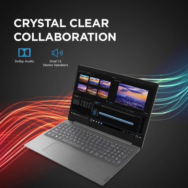 Lenovo V15 AMD 15.6-inch FHD Thin and Light Laptop (AMD Athlon Silver 3050 U/ 4GB RAM/ 1TB HDD/ Windows 10 Home/Integrated AMD Radeon Graphics/ Iron Grey/ 1.85 kg), 82C700J0IH - Image 5