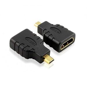Micro HDMI Adapter, HDMI Female (Type-A) to Micro HDMI Male (Type-D)