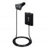 Zoook Roadster 4 Port Hi-Speed USB Car Charger & Extension Hub with 6 Feet (1.8 Meter) Cable & Back Seat Clip - Image 5