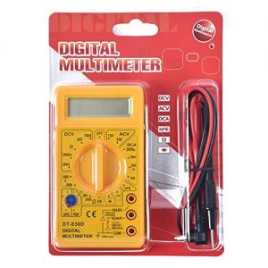 DT830D LCD Display Digital Multi-meter Digital Multimeter (Yellow Color)