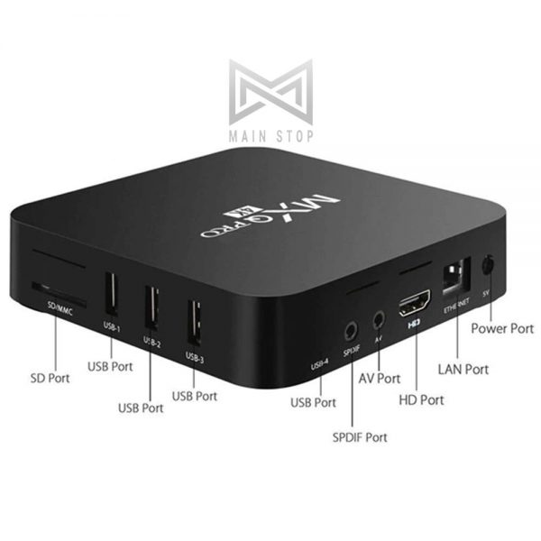 TERABYTE MXQ Pro 4K Android 10.0 TV Box with 2GB RAM/16GB ROM 64Bit Quad Core Processor… - Image 4