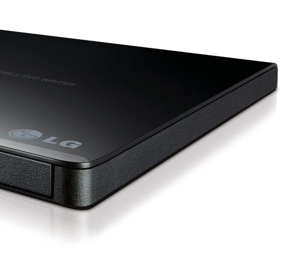 LG Electronics 8X USB 2.0 Super Multi Ultra Slim Portable DVD Writer Drive +/-RW External Drive with M-DISC Support (Black) GP65NB60 - Image 2