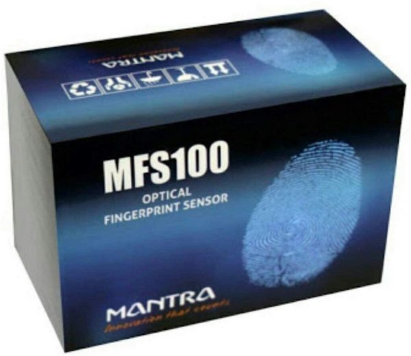 Mantra MFS100 Biometric Fingerprint Scanner (Grey) - Image 6