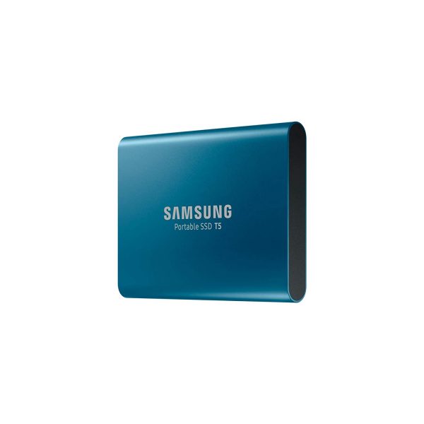 Samsung T5 500GB Up to 540MB/s USB 3.1 Gen 2 (10Gbps, Type-C) External Solid State Drive (Portable SSD) Alluring Blue (MU-PA500B) - Image 3