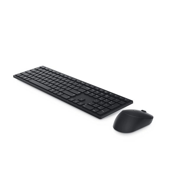 Dell KM5221W Pro 2.4GHz Wireless Keyboard with 12 Programmable Keys and 3 Button Optical Mouse Combo - Black - Image 2