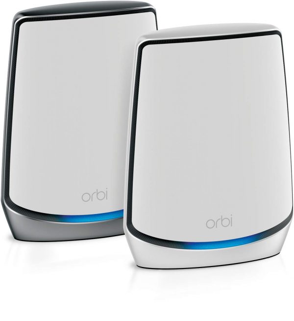 Netgear Orbi Whole Home Tri-Band Mesh WiFi 6 System (RBK852) – Router with 1 Satellite Extender | Coverage up to 5,000 sq. ft. and 60+ Devices | 11AX Mesh AX6000 WiFi (Up to 6Gbps) - Image 2