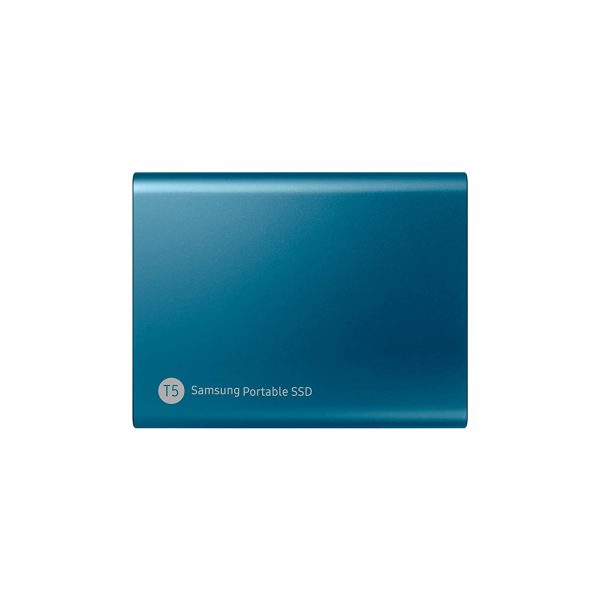 Samsung T5 500GB Up to 540MB/s USB 3.1 Gen 2 (10Gbps, Type-C) External Solid State Drive (Portable SSD) Alluring Blue (MU-PA500B) - Image 4