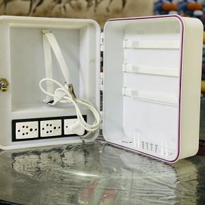 DVR 2U Rack Box Junction Box CCTV Rack ABS Fibre Plastic PVC Box 13x11x5 inch for Small DVR, NVR, POE SWITCHES (Indoor/ Outdoor IP66)