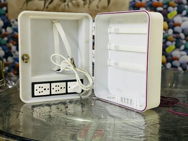 DVR 2U Rack Box Junction Box CCTV Rack ABS Fibre Plastic PVC Box 13x11x5 inch for Small DVR, NVR, POE SWITCHES (Indoor/ Outdoor IP66)