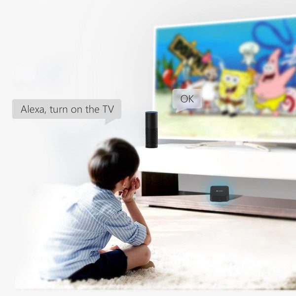 Zoook Clicker WiFi Smart Home Universal Remote with Amazon Alexa | Remote for Air Conditioner | TV | DTH |Home Theatre (Black) - Image 6