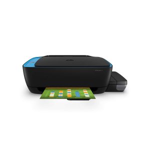 HP Ink Tank 319 Colour Printer, Scanner and Copier for Home/Office, High Capacity Tank (15,000 Black and 8000 Colour), Per Page(10P for B/W and 20P for Colour), Borderless Printing