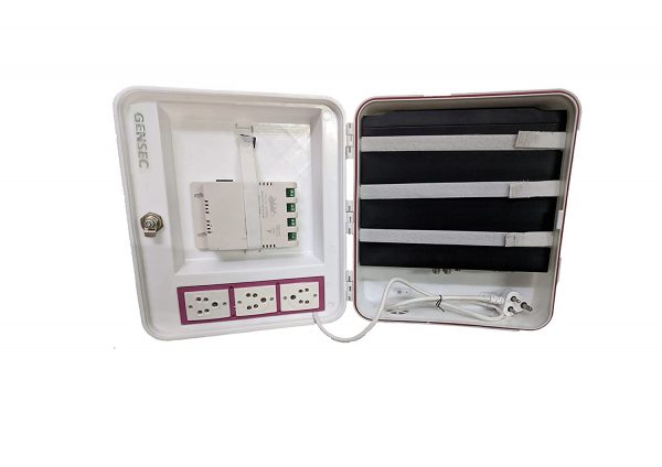 DVR 2U Rack Box Junction Box CCTV Rack ABS Fibre Plastic PVC Box 13x11x5 inch for Small DVR, NVR, POE SWITCHES (Indoor/ Outdoor IP66) - Image 2