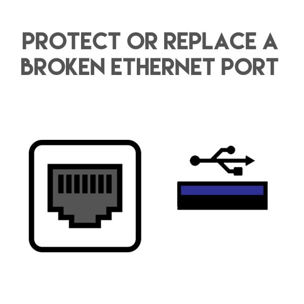 Live Tech Sprint USB 3.0 to LAN 100/1000 Mbps Speed Gigabyte Ethernet RJ45 Network Cable Convertor Adapter - Image 3