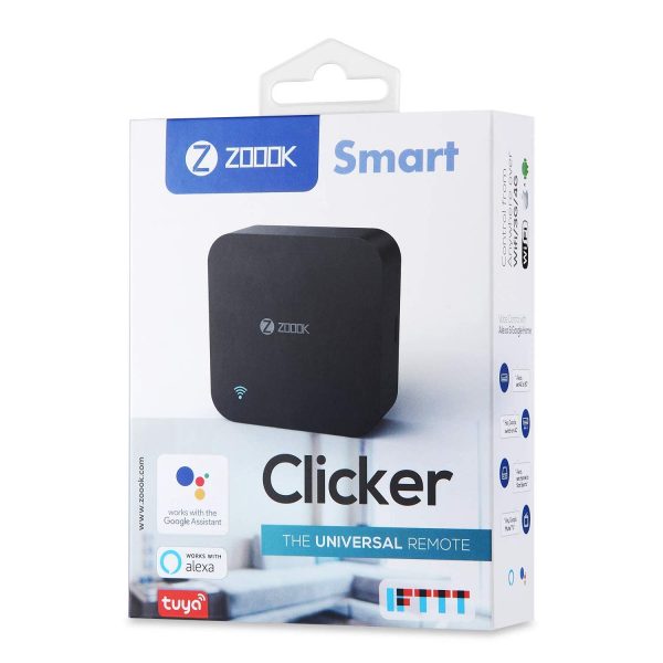 Zoook Clicker WiFi Smart Home Universal Remote with Amazon Alexa | Remote for Air Conditioner | TV | DTH |Home Theatre (Black) - Image 5