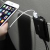 Zoook Roadster 4 Port Hi-Speed USB Car Charger & Extension Hub with 6 Feet (1.8 Meter) Cable & Back Seat Clip - Image 4