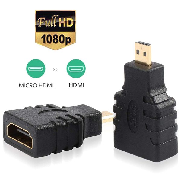 Micro HDMI Adapter, HDMI Female (Type-A) to Micro HDMI Male (Type-D) - Image 6