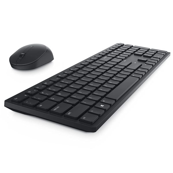 Dell KM5221W Pro 2.4GHz Wireless Keyboard with 12 Programmable Keys and 3 Button Optical Mouse Combo - Black - Image 8