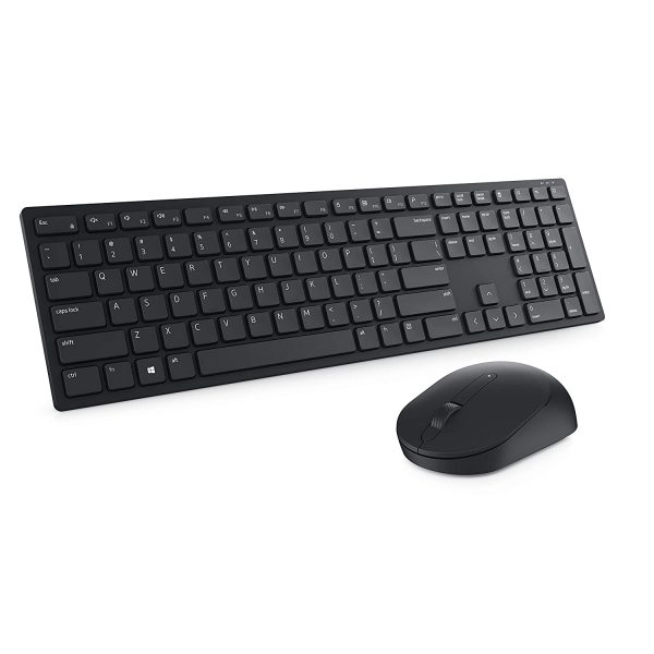 Dell KM5221W Pro 2.4GHz Wireless Keyboard with 12 Programmable Keys and 3 Button Optical Mouse Combo - Black - Image 4
