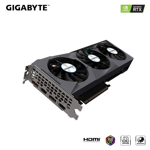 Gigabyte Nvidia GeForce RTX 3070 Eagle OC 8GB GDDR6 Graphics Card (GV-N3070EAGLE OC-8GD) - Image 5