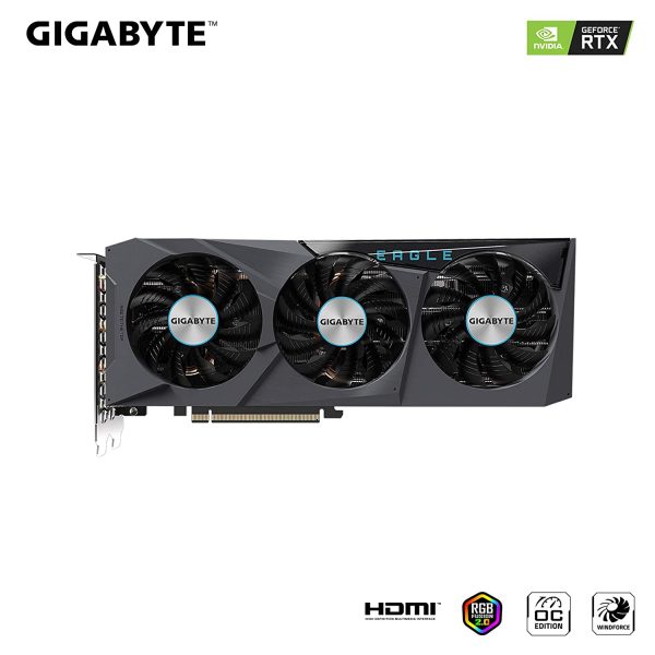 Gigabyte Nvidia GeForce RTX 3070 Eagle OC 8GB GDDR6 Graphics Card (GV-N3070EAGLE OC-8GD) - Image 7