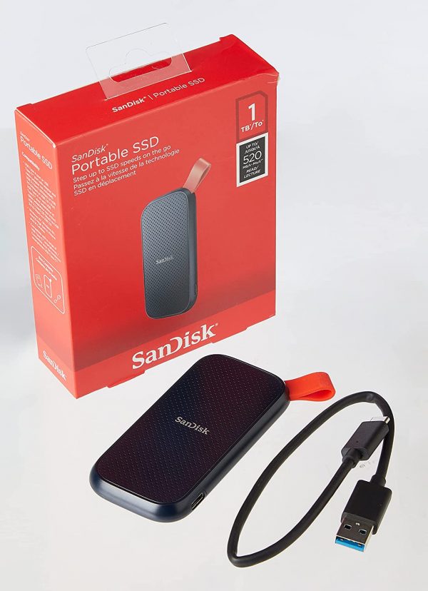 SanDisk Portable SSD 520MB/s R, for PC & MAC, 1TB - Image 6