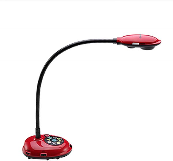 Lumens DC172 Document Camera; 4K,1080p, 720P, and XGA Output Resolution; Flexible Goose-neck; Built-in Microphone; 30x Digital Zoom; 6.8x Mechanical Zoom; USB Plug and Play Compatible