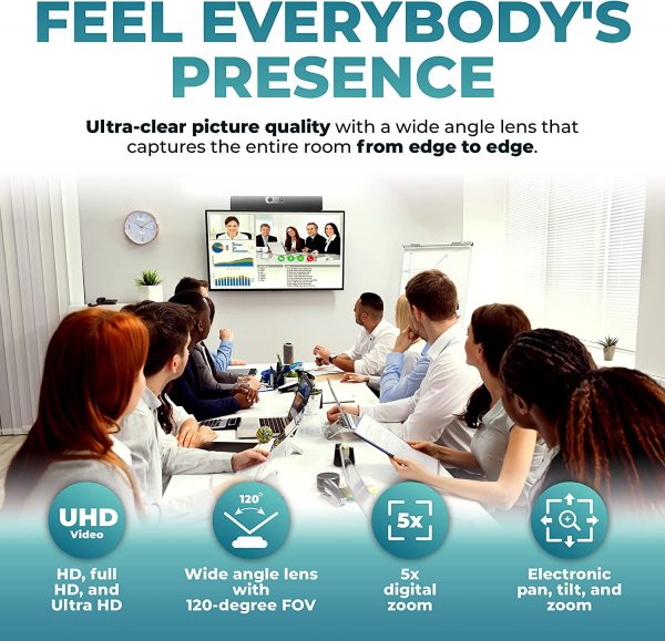 Nexvoo Nexbar N120 Video Conference System for Small and Medium Room - Image 3