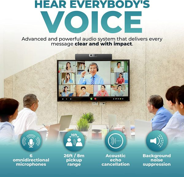 Nexvoo Nexbar N120 Video Conference System for Small and Medium Room - Image 6