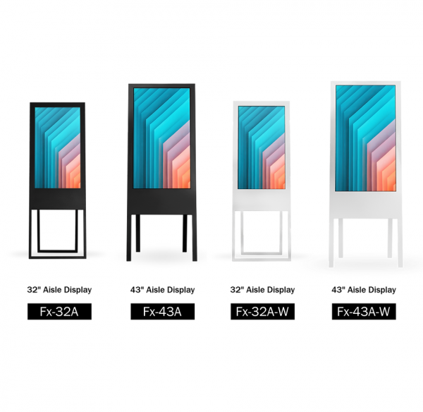SuperUs Digital Signage - Aisle Display