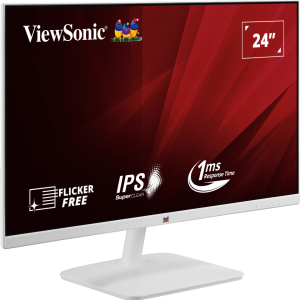 VIEWSONIC VA2432-H-W 24” 1080p IPS Monitor with Frameless Design