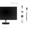 ViewSonic Touch Monitor TD2455 60.45 cm (23.8") FHD (1080) IPS - Projected Capacitive Touch, Advanced Ergonomics, Passive Stylus, Daisey Chain, USB 3.1 (Type A, Type B, Type C), HDMI, DP in & Out - Image 8