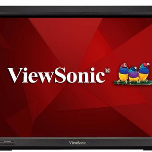 ViewSonic Touch LCD Monitor TD2423 60.45 cm (23.8") FHD 1080, IR 10 - Point Touch, 7H Hardness, 75Hz, Dual Speakers, Finger|Glove|Stylus Compatible, USB 2.0 (Type A x 2; Type B), HDMI, DVI, VGA, Black