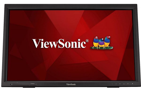 ViewSonic Touch LCD Monitor TD2423 60.45 cm (23.8") FHD 1080, IR 10 - Point Touch, 7H Hardness, 75Hz, Dual Speakers, Finger|Glove|Stylus Compatible, USB 2.0 (Type A x 2; Type B), HDMI, DVI, VGA, Black - Image 3