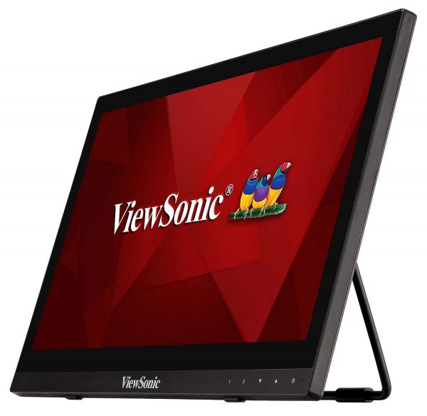 ViewSonic Touch Monitor Td1630-3 16 Inch (39.62 Cm) LCD Fhd 1366 X 768 Pixels 10-Point Projected Capactive Touch, 7H Hardness, Win10 & Linux, Dual Speakers,Bluelight Filter, Hdmi, Vga, Black - Image 10