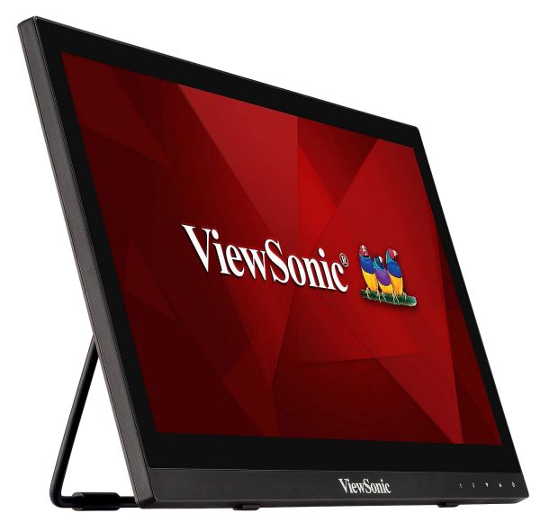 ViewSonic Touch Monitor Td1630-3 16 Inch (39.62 Cm) LCD Fhd 1366 X 768 Pixels 10-Point Projected Capactive Touch, 7H Hardness, Win10 & Linux, Dual Speakers,Bluelight Filter, Hdmi, Vga, Black - Image 7
