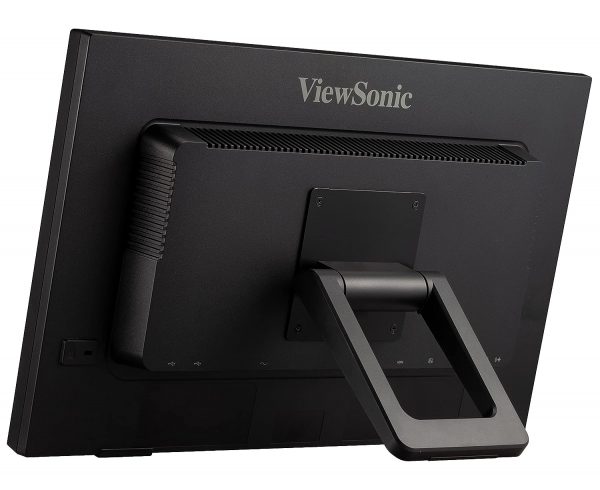 ViewSonic Touch Monitor TD2223 54.61 cm (22") LCD 1920 x 1080 Pixels FHD 1080, IR 10 - Point Touch, 7H Hardness, 75Hz, Dual Speakers, USB 2.0 (Type A x 2 ; Type B x 1), HDMI, DVI, VGA, Black - Image 4